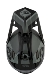 Kenny Track Graphic Helm Black Grey 2021