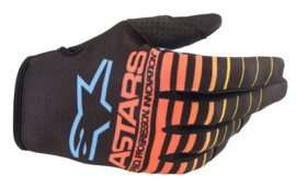 Alpinestars Youth Radar Glove Black Yellow Fluo Coral 2022