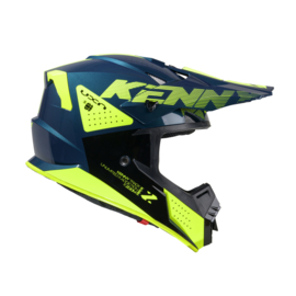 Kenny Track Helmet Graphic Zoom Petrol 2025