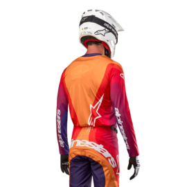 Alpinestars Techstar Pneuma Jersey Deep Purple Orange Deep Blue 2024
