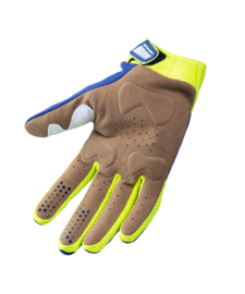 Kenny Titanium Glove Navy Neon Yellow 2023