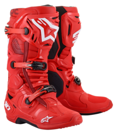 Alpinestars Tech 10 Boots Full Red