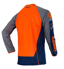 Kenny Titanium Jersey Navy Orange 2018