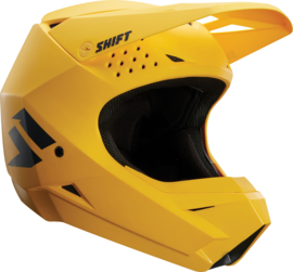 Shift Helm White Label Yellow