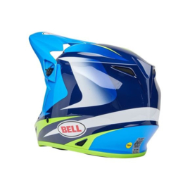 BELL MX-9 Mips Helm Jackal Blue/Hiviz Yellow