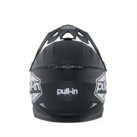 Pull-in Helmet Solid Black kids 2022