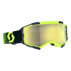 Scott Fury Neon Green/Neon Yellow W/ Yellow Chrome