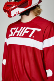 Shift White Label Haut Jersey Red 2021