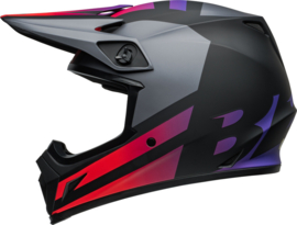 BELL MX-9 Mips Helm Alter Ego Matte Black Red