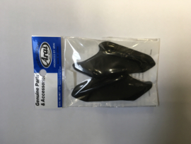 Arai MX-V Nr. 9 Side Cowl Vent Black Frost