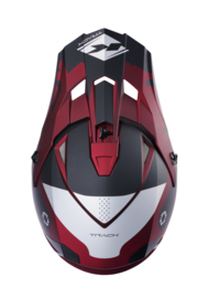 Kenny Track Graphic Helmet Candy Red 2024