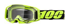 100% Armatic Goggle Neon Yellow Clear Lens