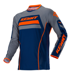 Kenny Titanium Jersey Navy Orange 2018