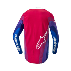 Alpinestars Techstar Pneuma Jersey Blue Mars Red White 2024