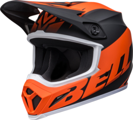 Bell MX-9 Mips Helm Disrupt Matte Black Orange