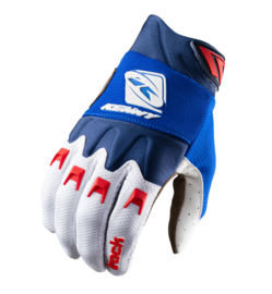 Kenny Track Glove Kids Blue White Red 2021