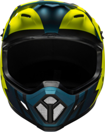 Bell MX-9 Mips Helm Strike Matte Blue Yellow