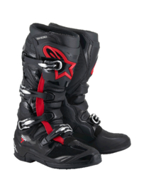 Alpinestars Tech 7 Boots Black Fluo Red