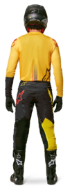 Alpinestars Supertech Blaze Pant Black Warm Yellow Red Fluo 2022