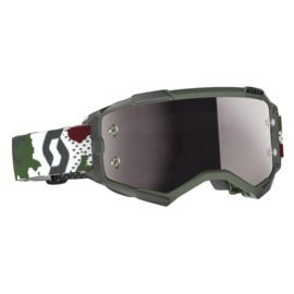 Scott Fury Dark Green Camo LE W/Silver Chrome