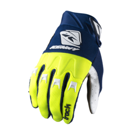 Kenny Track Glove Kids Navy Neon Yellow 2022