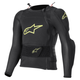 Alpinestars Bionic Plus Youth Body Vest Black Fluo Yellow