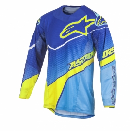 Alpinestars Techstar Venom Jersey Dark Blue Cyan