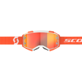 Scott Fury Goggle Orange W/Orange Chrome Works