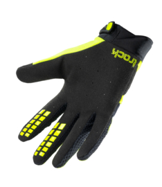 Kenny Track Glove Kids Black Neon Yellow 2021