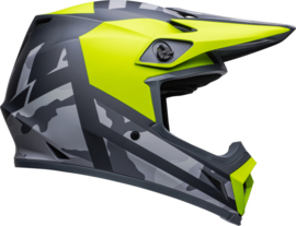 BELL MX-9 Mips Helm Alter Ego Matte HI-VIZ Camo