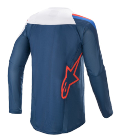 Alpinestars Techstar Venom Jersey Dark Blue Bright Red White 2021