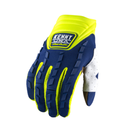 Kenny Titanium Glove Navy Neon Yellow 2022