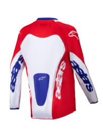 Alpinestars Youth Racer Veil Jersey Bright Red White 2025