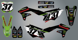 Stickerset Kawasaki 2016 & 2017