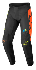 Alpinestars Racer Compass Pant Black Yellow Fluo Orange 2022