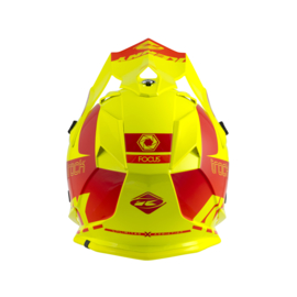 Kenny Track Junior Helm Neon Yellow 2022