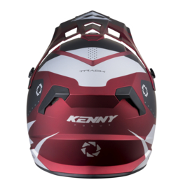 Kenny Track Graphic Helmet Candy Red 2024