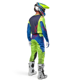 Alpinestars Racer Hoen Jersey Yellow Fluo Blue Night Navy 2024