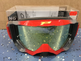 Progrip 3200 Goggle Red Grey Mirror Yellow Lens