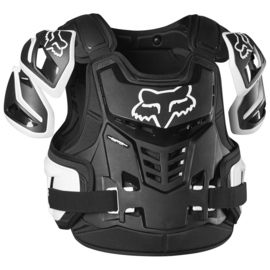 Fox Raptor Bodyprotector Zwart Wit Volwassen