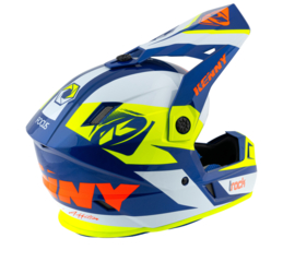 Kenny Track Graphic Helm Navy Neon Yellow 2021