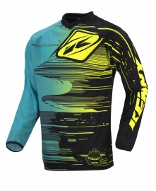 Kenny Performance Jersey Aqua Yellow 2017