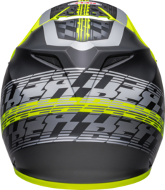 Bell MX-9 Mips Helm Offset Matte Black Neon Yellow