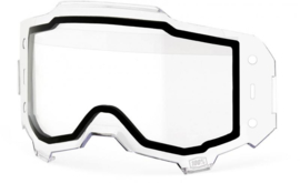 100% Armega Forecast Roll Off Clear Duallayer Lens