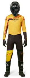 Alpinestars Supertech Blaze Pant Black Warm Yellow Red Fluo 2022