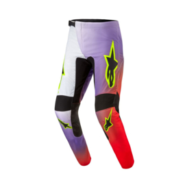 Alpinestars Fluid Lucent Pants White Neon Red Fluo Yellow 2024