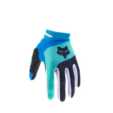 Fox 180 Youth Glove ballast Black Blue 2024