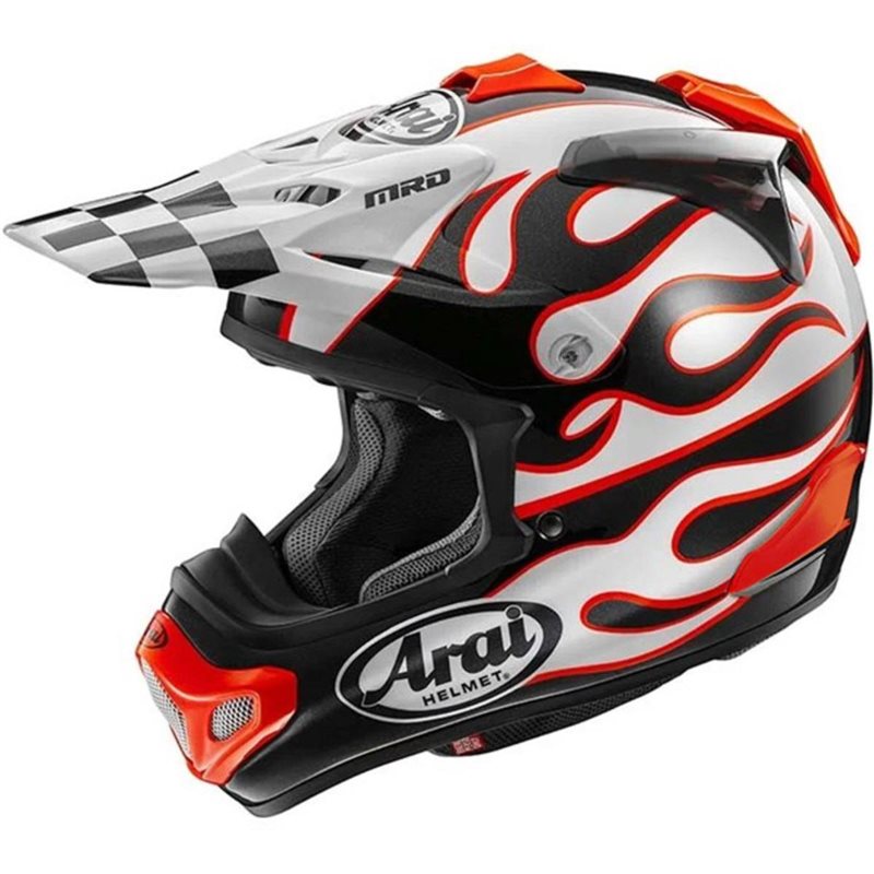 Arai MX-V Evo Flame White