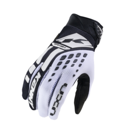Kenny Track Glove White Black 2025
