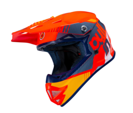 Pull-in Helmet Race Orange Navy Youth 2023